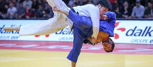 Соревнования дзюдоистов, архивное фото - Sputnik Узбекистан