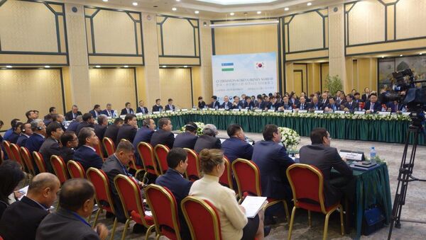 Uzbekistan - Koreya biznes dialog - Sputnik O‘zbekiston