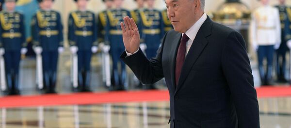 Президент Казахстана Нурсултан Назарбаев Президент Казахстана Нурсултан Назарбаев - Sputnik Ўзбекистон