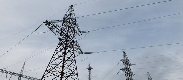 Электрическая подстанция Электрическая подстанция - Sputnik Ўзбекистон