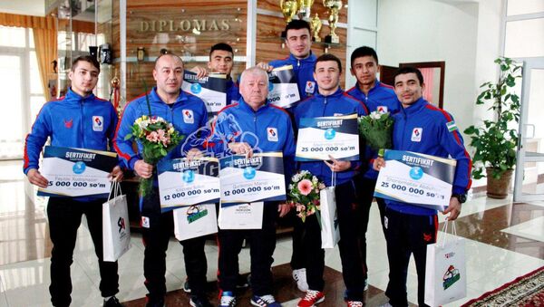 Узбекские боксеры, занявшие призовые места на международном турнире Indian Open - Sputnik Узбекистан