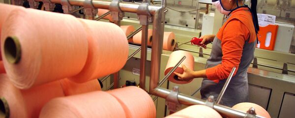 Текстильные фабрики Uztex Chirchik и Eurotex Global в Узбекистане Текстильные фабрики Uztex Chirchik и Eurotex Global в Узбекистане - Sputnik Ўзбекистон