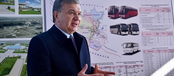 Президент Узбекистана Шавкат Мирзиёев Президент Узбекистана Шавкат Мирзиёев - Sputnik Узбекистан