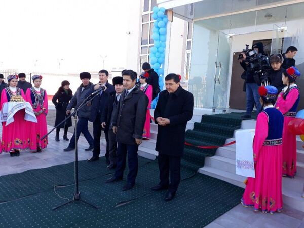 Открытие филиала банка Халк банки в Муйнакском районе Республики Каракалпакстан - Sputnik Узбекистан