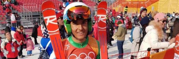 Горнолыжник Камиль Тухтаев на Олимпиаде - Sputnik Узбекистан