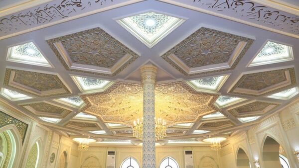 В Шайхантахурском районе Ташкента состоялось открытие отремонтированной соборной мечети Хувайдо - Sputnik Узбекистан