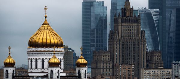 Москва, здание МИД - Sputnik Узбекистан