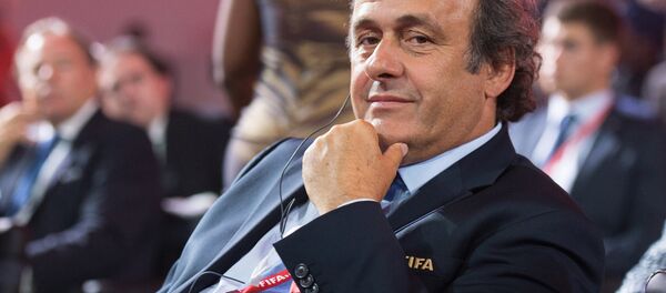 Президент УЕФА Мишель Платини - Sputnik Узбекистан