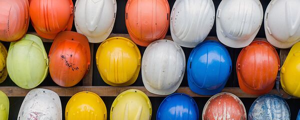 Строительные каски Строительные каски - Sputnik Ўзбекистон