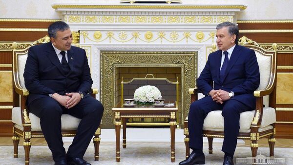 Президент Республики Узбекистан принял заместителя Председателя Кабинета Министров Туркменистана - Sputnik Узбекистан