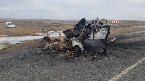 Семеро человек погибли в аварии на трассе Актау-Бейнеу - Sputnik Узбекистан