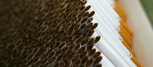 Процесс производства сигарет. Процесс производства сигарет. - Sputnik Ўзбекистон