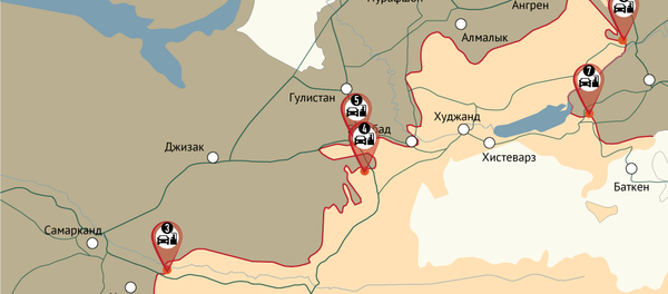Узбекистан открывает границу с Таджикистаном - Sputnik Узбекистан