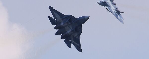 Российские многофункциональные истребители пятого поколени - Sputnik Узбекистан