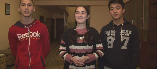 Воспитанники Дома милосердия имени Хлебушкиной поддержали Севинч Ходиеву - Sputnik Узбекистан