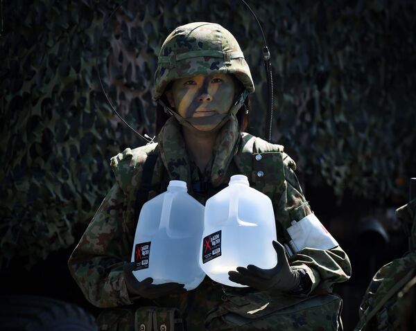 Женщина-солдат японской армии - Sputnik Ўзбекистон