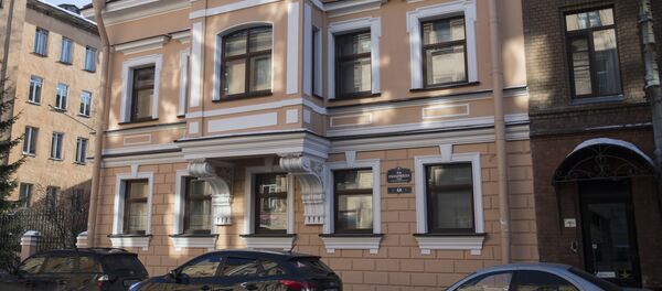 Здание по адресу 4-я Красноармейская улица дом 4А в Санкт-Петербурге, где располагается генеральное консульство Узбекистана в России. Здание по адресу 4-я Красноармейская улица дом 4А в Санкт-Петербурге, где располагается генеральное консульство Узбекистана в России. - Sputnik Узбекистан
