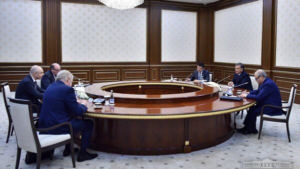 Президент Узбекистана принял министра финансов России - Sputnik Узбекистан