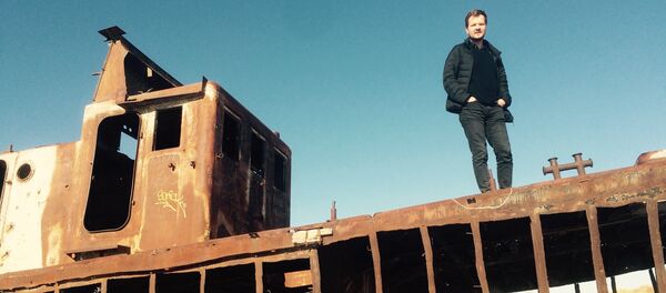 Режиссер Театра им Маяковского Никита Кобелев во время поездки по Узбекистану - Sputnik Узбекистан