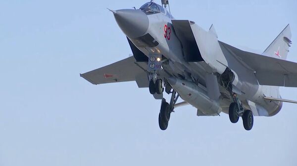 MiG-31 VKS provel uchebniy pusk giperzvukovoy raketi Kinjal - Sputnik O‘zbekiston