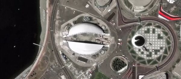 СПУТНИК_Съёмка со спутника 12 российских стадионов, где пройдёт ЧМ-2018 по футболу СПУТНИК_Съёмка со спутника 12 российских стадионов, где пройдёт ЧМ-2018 по футболу - Sputnik Узбекистан