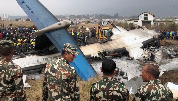 Крушение самолета в Непале - Sputnik Узбекистан