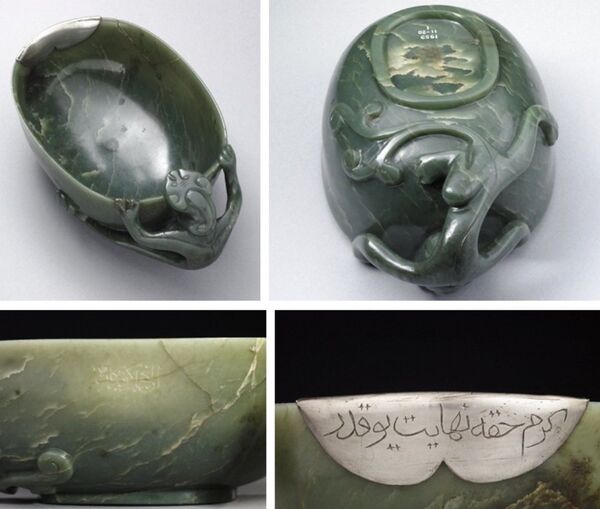 Пиала Мирзо Улугбека в Британском музее Пиала Мирзо Улугбека в Британском музее - Sputnik Ўзбекистон