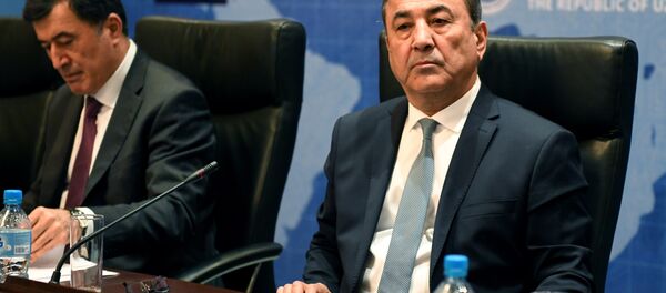 Первый заместитель председателя Сената Олий Мажлиса РУз Садык Сафоев Первый заместитель председателя Сената Олий Мажлиса РУз Садык Сафоев - Sputnik Ўзбекистон