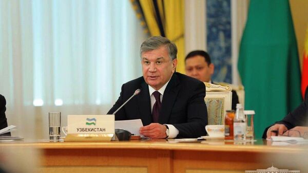 Shavkat Mirziyoyev na vstreche glav stran SA v Kazaxstane - Sputnik O‘zbekiston