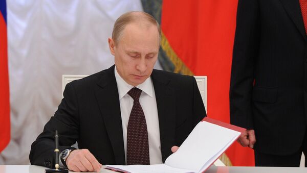 Владимир Путин подписал указ - Sputnik Узбекистан