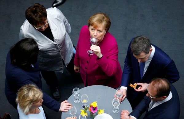 Germaniya Kansleri Angela Merkel. - Sputnik O‘zbekiston