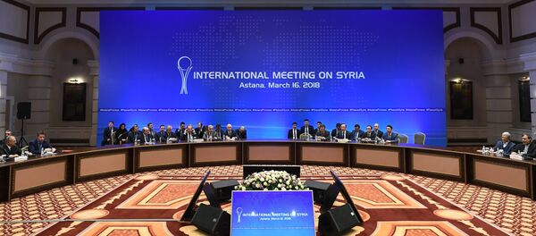 Встреча глав МИД стран-гарантов перемирия в Сирии - Sputnik Узбекистан