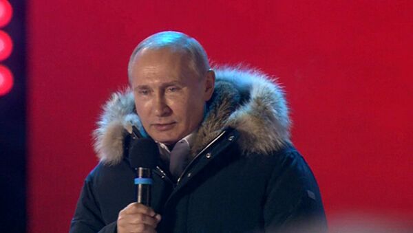 Путин о голосовании на выборах: Вижу в этом доверие и надежду - Sputnik Узбекистан