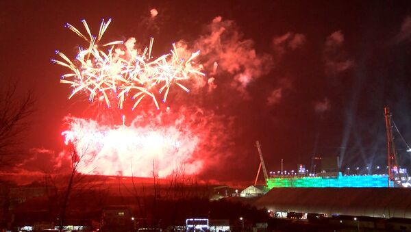 Фейерверк в честь завершения Паралимпиады - Sputnik Узбекистан