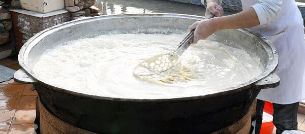 Приготовление сумаляка - Sputnik Узбекистан