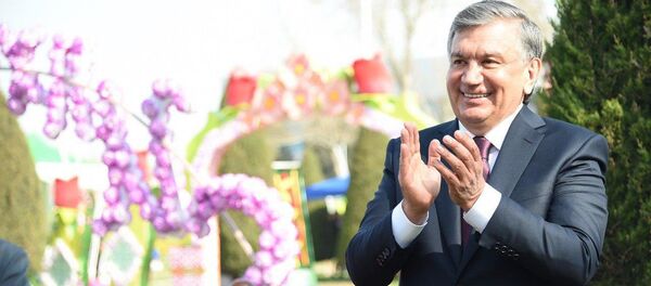 Шавкат Мирзиёев во время празднования Навруза - Sputnik Ўзбекистон