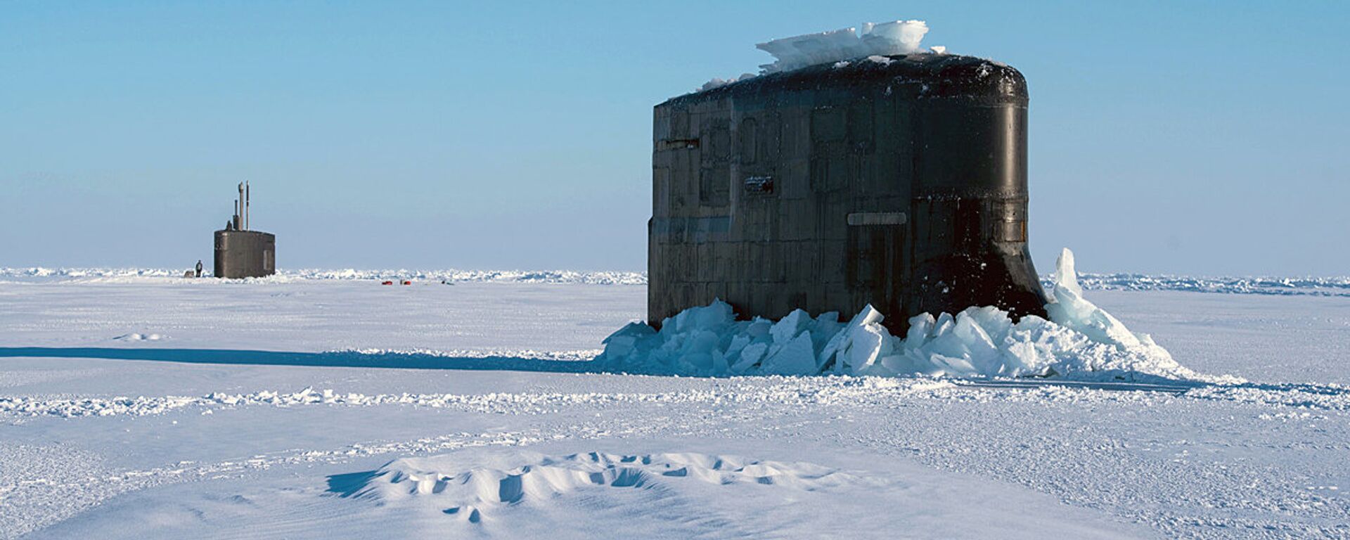 Флагман Военно-морского флота США подлодка Hartford застряла во льдах Арктики - Sputnik Узбекистан, 1920, 22.03.2018