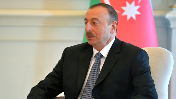Prezident Azerbaydjana Ilxam Aliyev - Sputnik O‘zbekiston