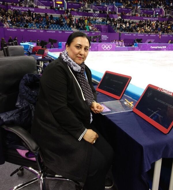 Саодат Нуманова на Олимпийских играх-2018 в Пхенчхане - Sputnik Узбекистан