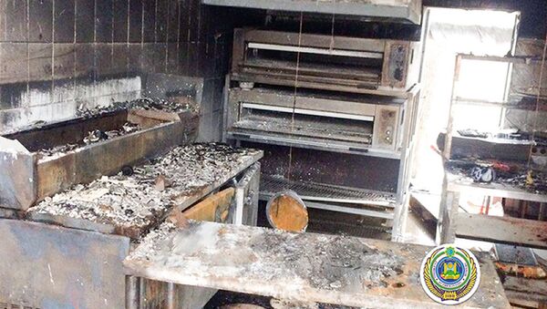 В ночь с 25 на 26 марта в филиале пиццерии Chopar, расположенном в Мирзо-Улугбекском районе Ташкента, произошел пожар - Sputnik Узбекистан