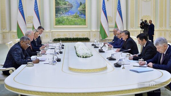 Президент Республики Узбекистан принял заместителя Государственного секретаря США - Sputnik Ўзбекистон