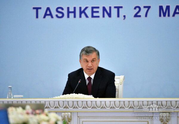 Выступление президента Шавката Мирзиёева на международной конференции по Афганистану - Sputnik Узбекистан