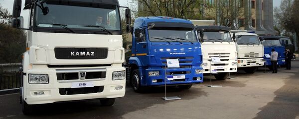 Презентация КАМАЗ в Ташкенте Презентация КАМАЗ в Ташкенте - Sputnik Ўзбекистон