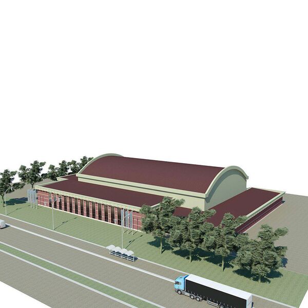 Макет первого олимпийского бассейна в Узбекистане - Sputnik Узбекистан