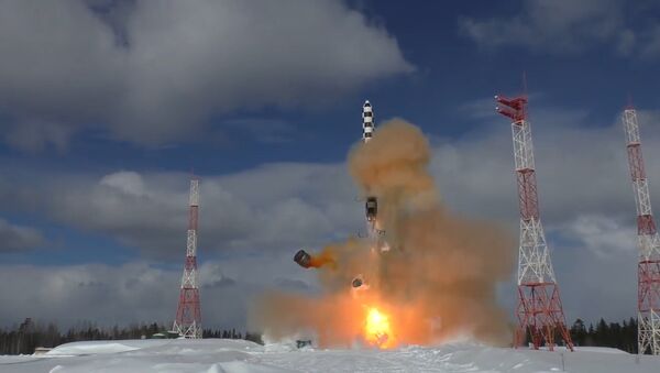 Минобороны опубликовало видео испытаний ракеты Сармат - Sputnik Ўзбекистон