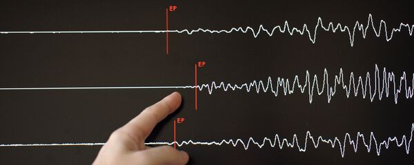 Сейсмография, архивное фото Сейсмография, архивное фото - Sputnik Ўзбекистон