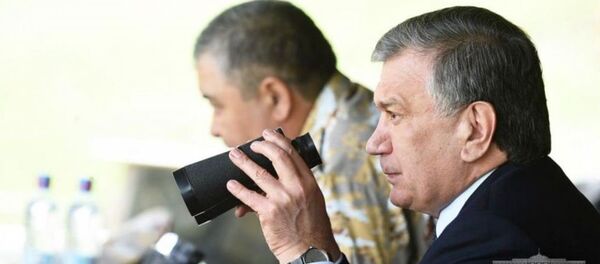 Президент Шавкат Мирзиёев посетил полигон Фориш - Sputnik Ўзбекистон