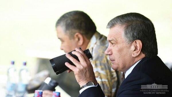Prezident Shavkat Mirziyoyev posetil poligon Forish - Sputnik O‘zbekiston
