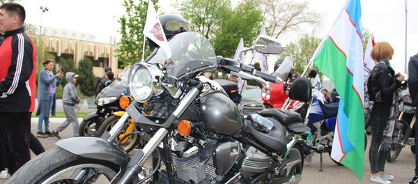 Открытие нового мотосезона в Ташкенте - Sputnik Узбекистан