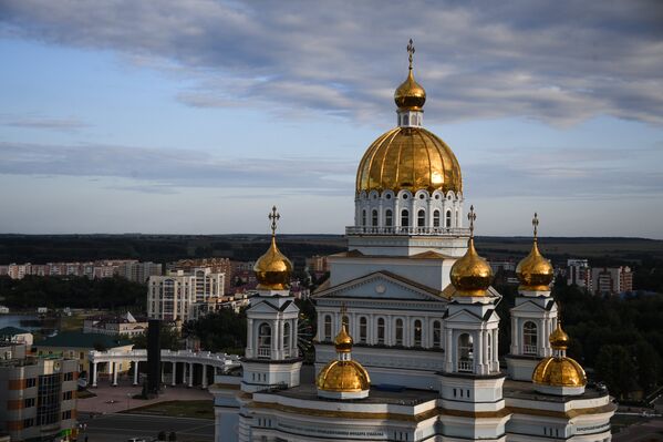Кафедральный собор святого Федора Ушакова в Саранске - Sputnik Узбекистан
